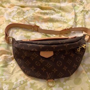 Brown Monogram Crossbody/Fannypack Bag